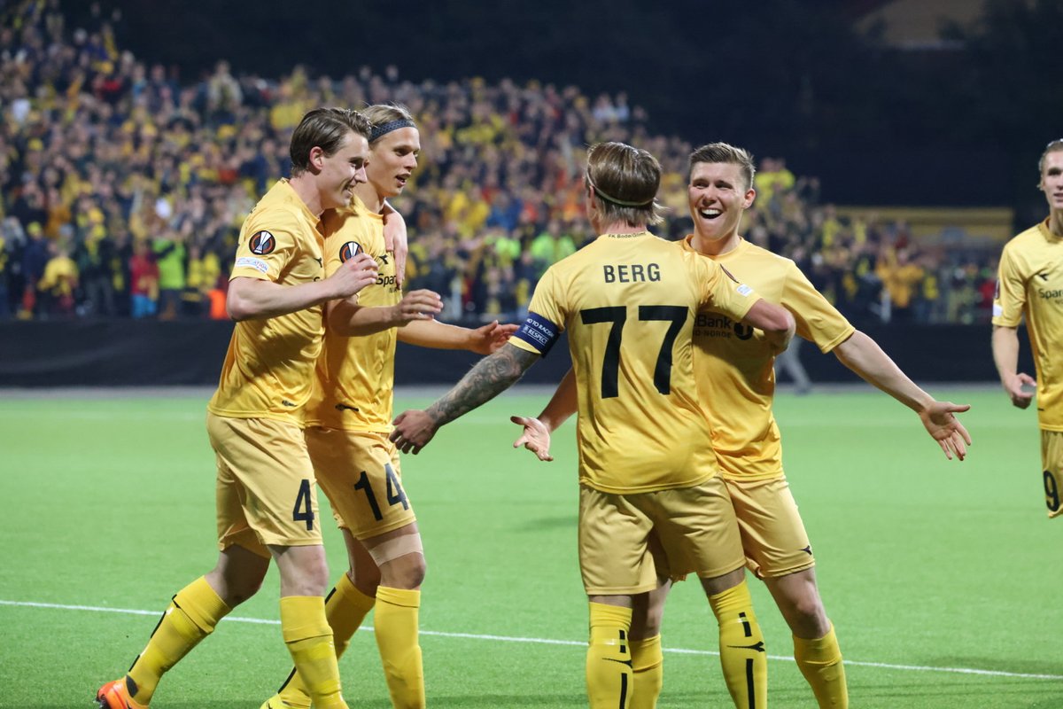 EuropaLeague's tweet image. 💛 Bodø/Glimt have won their last 14 home game in UEFA club competitions (including qualifiers) 👏👏👏

📸: @Glimt || #UEL