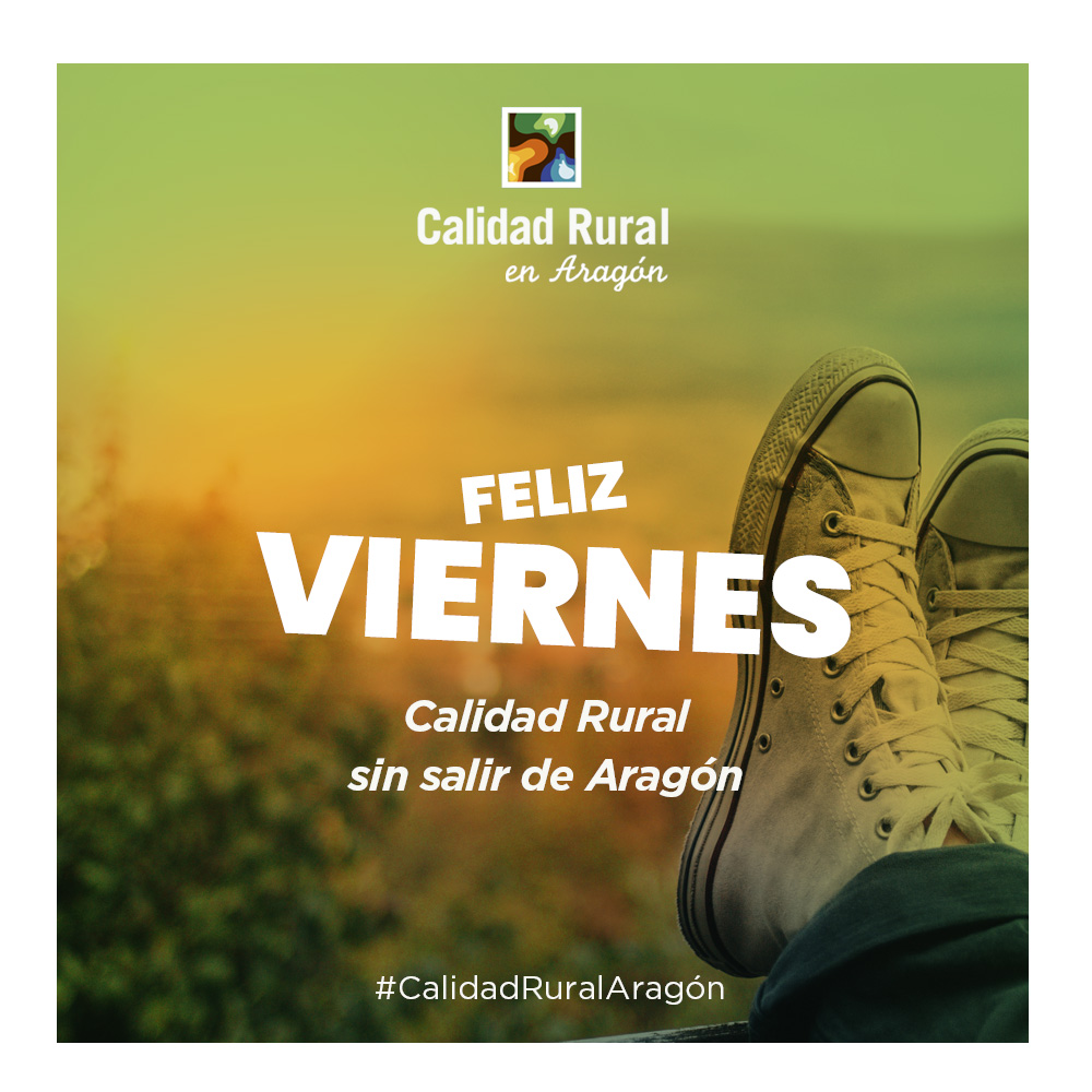 CalidadRuralAra's tweet photo. #FelizViernes ¡Da la bienvenida al viernes con los alojamientos, hoteles, casas rurales en el #MedioRural con la marca territorial #CalidadRuralAragón 🧡💚💙!
🌐 https://t.co/zvoGboPuzq https://t.co/pN6BmNjurt