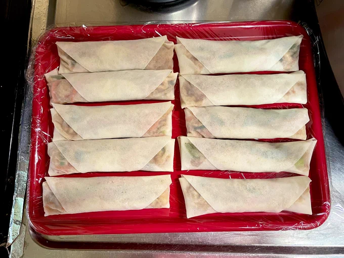 たまに食べると美味い料理ランキング上位の春巻きを作ります 