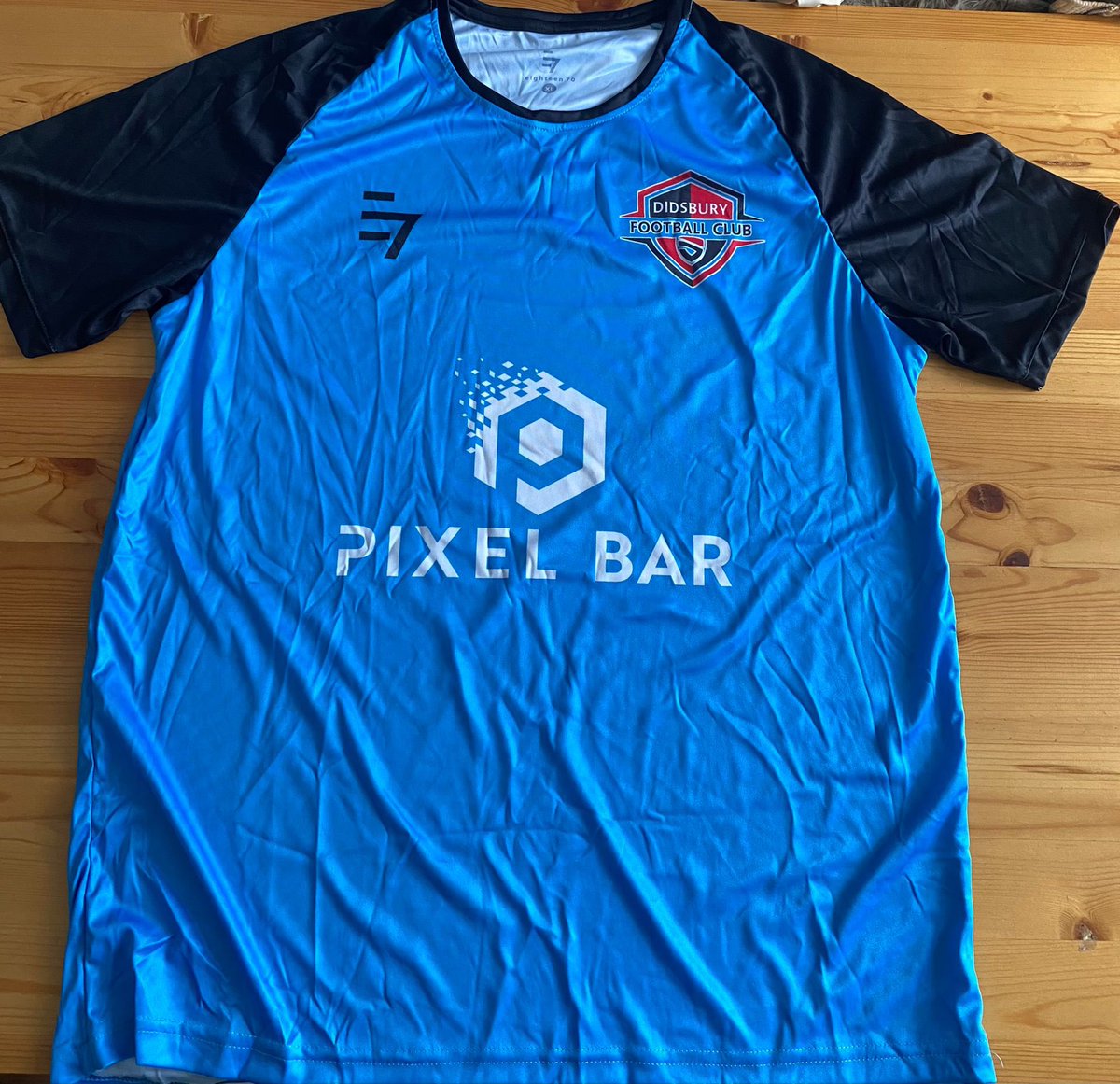 In more important news tonight brings our first club social of the season over at <a href="/PixelBars/">Pixel Bar</a>.
Huge shoutout to them for sponsoring our kits this season and also to <a href="/eighteen70uk/">eighteen 70</a> for the designs 🔥