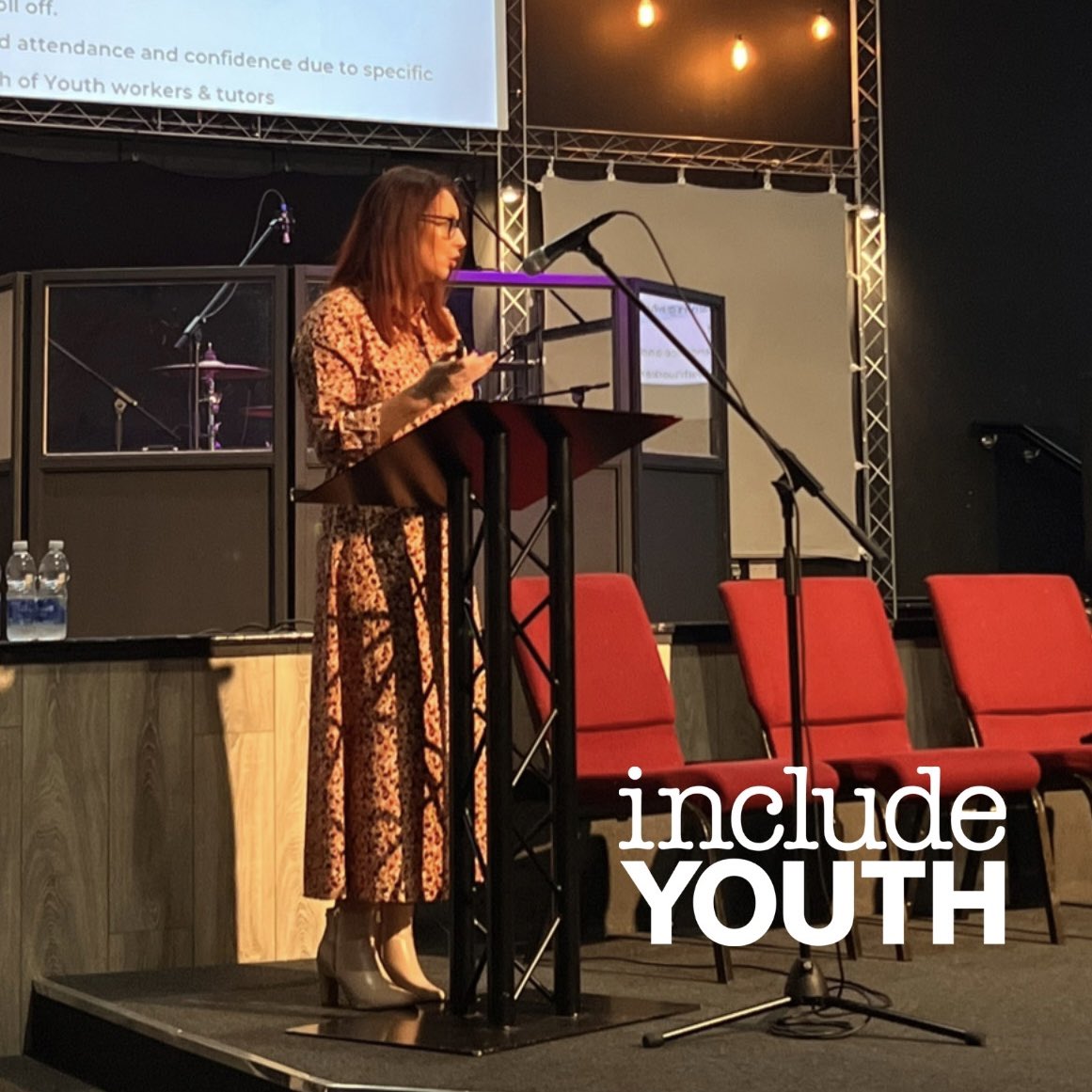 First to speak at todays event is Include Youth tutors, Lorna Lundy and Colette McKillop, giving an overview of the model of practice at Include Youth including essential skills and ESOL.  

#CareinEducation <a href="/Ed_Authority/">Education Authority</a>