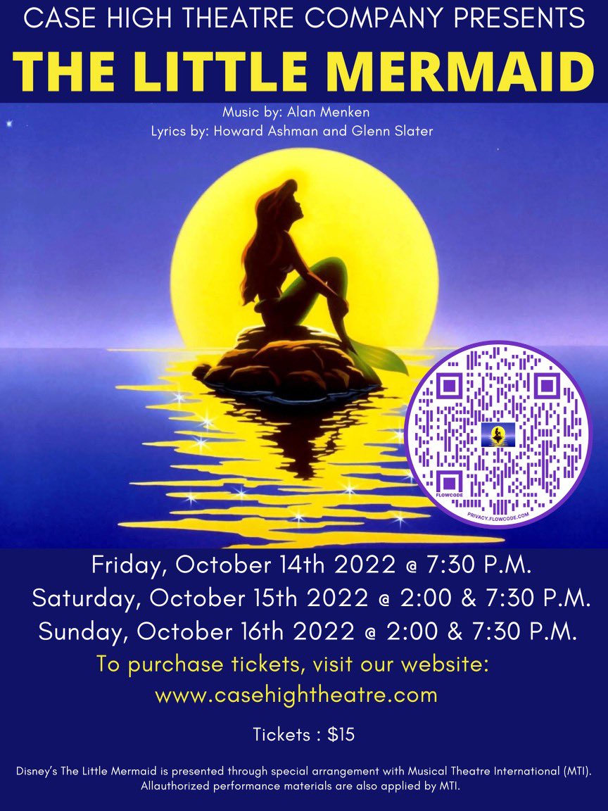 MrJeronimo_Case's tweet photo. Come see @case_theatre musical theatre student, SAM DEADY as Pilot in THE LITTLE MERMAID! 

Friday, October 14th @ 7:30
Saturday, October 15th @ 2 &amp; 7:30
Sunday, October 16th @ 2 &amp; 7:30

#CasePride 

You can purchase at:

https://t.co/NGjNP1FJhu

@JosephCaseHS https://t.co/227BWzLsi3