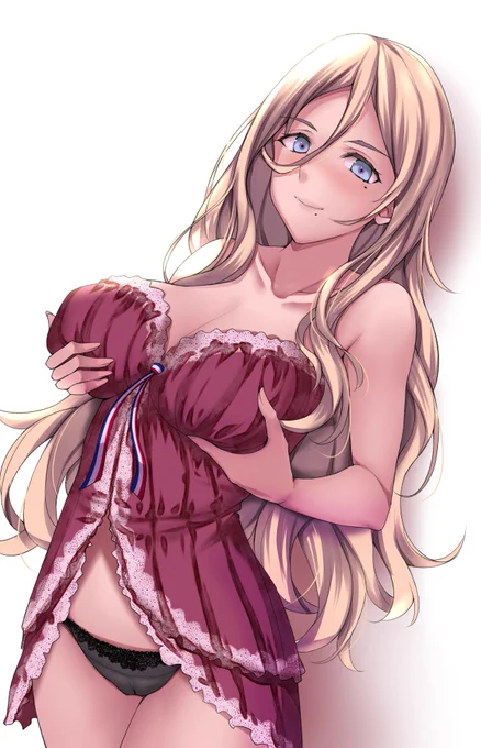 艦これリシュリューさん落書きました(定期) 