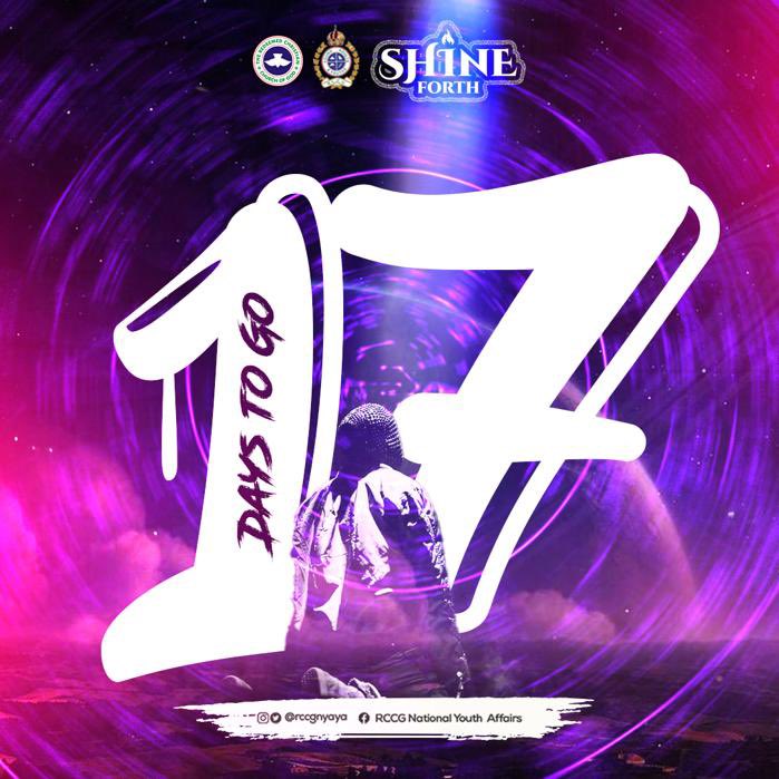 What’s darkness at the sight of light?It is evaporated at the glimpse of light.

From the 3rd -7th October at the International Youth Convention our lights will SHINE FORTH <a href="/RCCG_PR/">RCCG PUBLIC RELATIONS</a> 

Trust me you don’t want to miss this!
My light must SHINE,how about yours?

#IYC2022
#SHINEFORTH