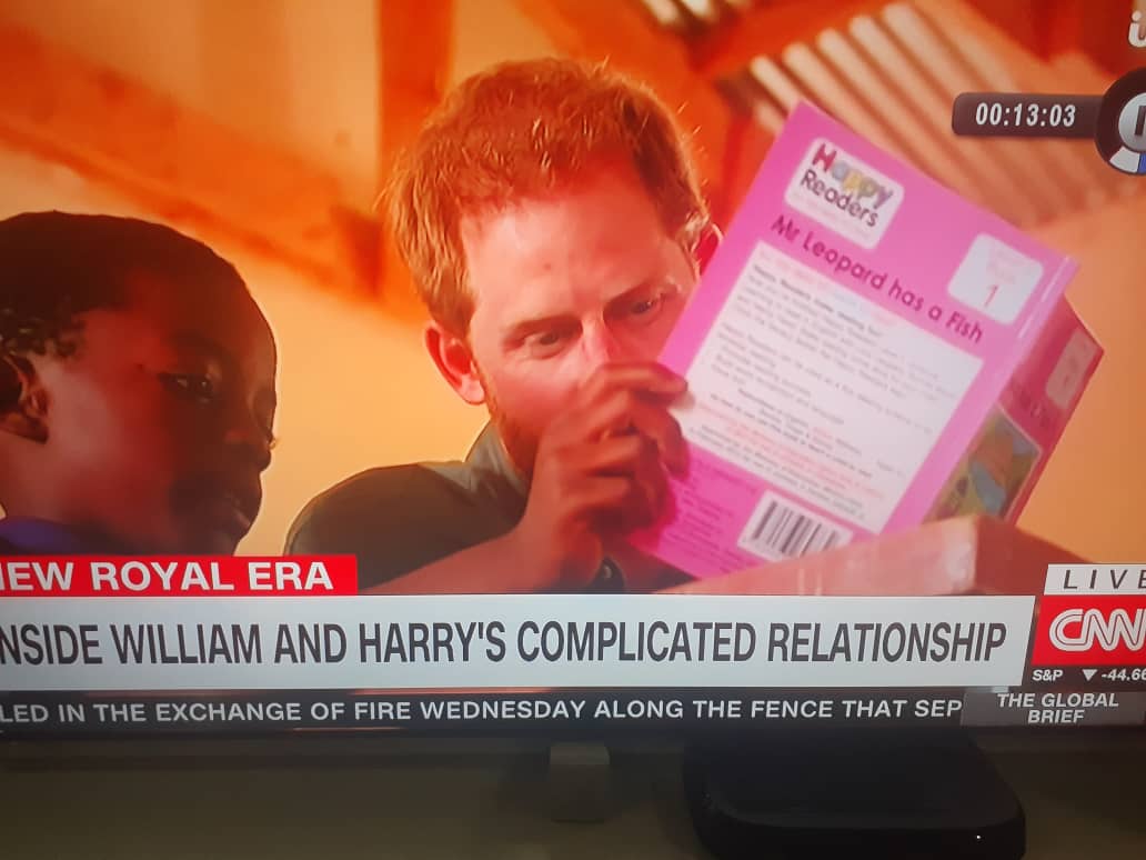 NIce to be sent this today! A reminder of Prince Harry visiting Namalasa School in Malawi - supported by African Parks!!!