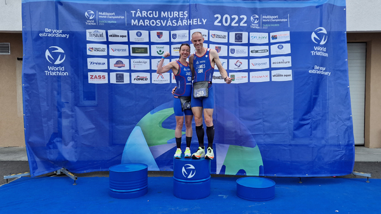 Not many married couples can say they are both world champions! ❤️🥇 Lindsy and Owen James became world duathlon champions earlier this year and they will both represent the GB 🇬🇧 Age-Group Team again this weekend in Bilbao 🇪🇸. Read their story 📰 fal.cn/3rW40