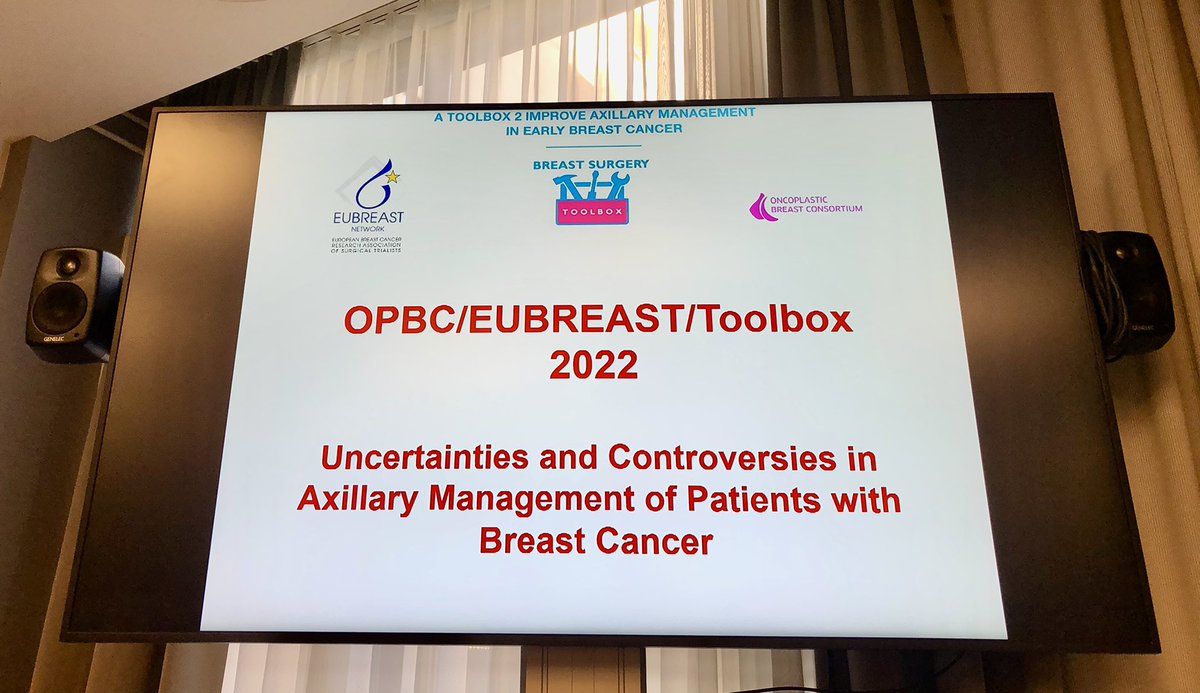 Icro_Meattini's tweet photo. A toolbox to improve axillary management in #breastcancer Amazing group of colleagues and impressive discussions in #Luzern led by a great @breastDoktor #radonc #medonc #surgonc @EUBREAST @OncoAlert #OncoAlert https://t.co/209ULDos5E