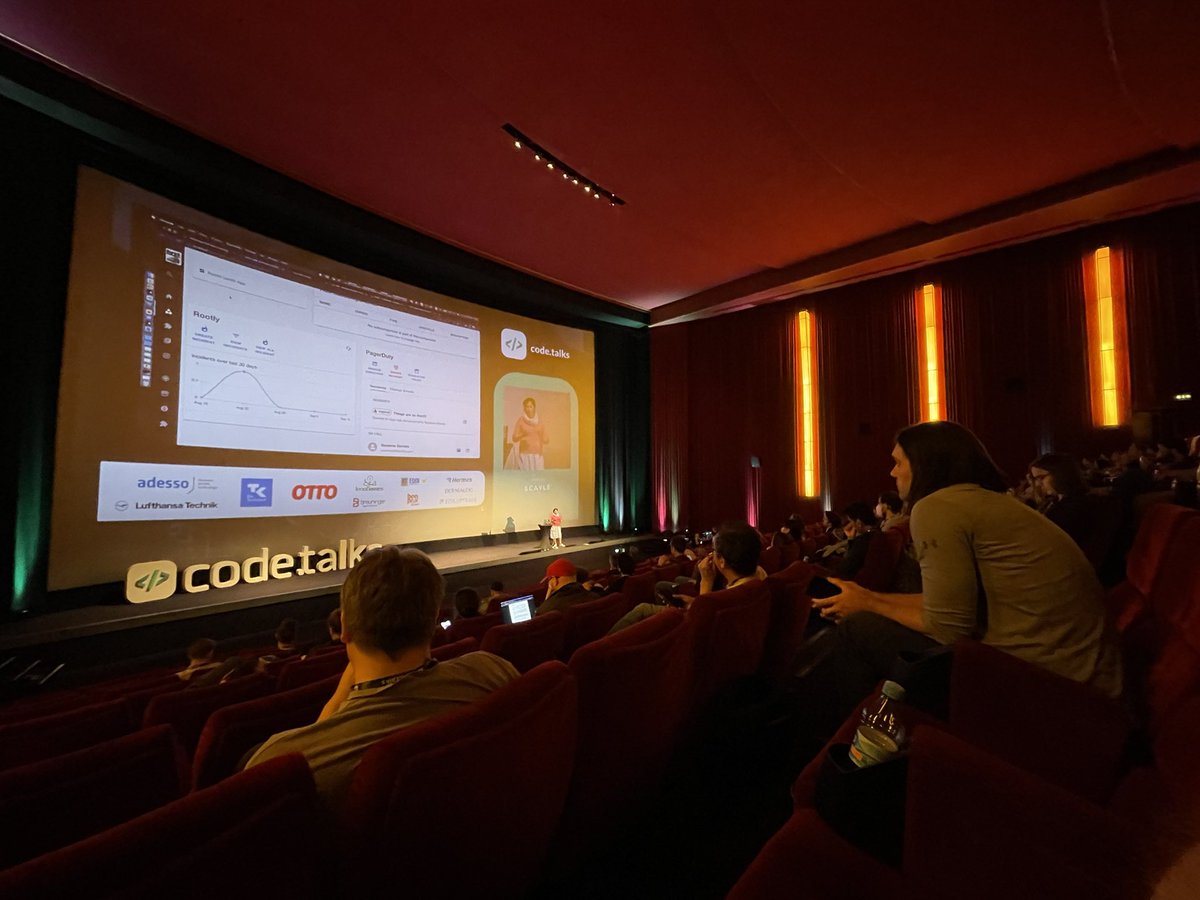 DonnyWals's tweet image. In just a few hours I’ll be up on this stage at #codetalks talking about adopting new technologies (like Combine and async / await) in existing code bases. I’d be lying if I said the size of the stage and room aren’t a little intimidating  😅