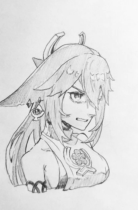 八重と影
#原神 #GenshinImpact 