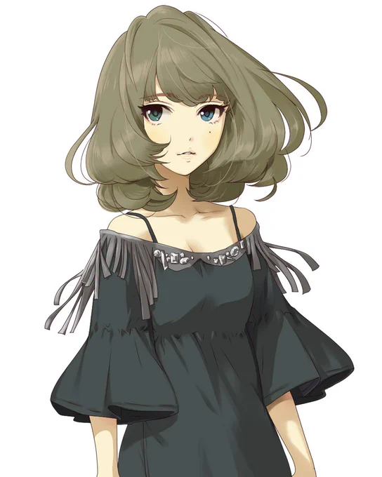 #原作の隣に自分の作品を貼る 
