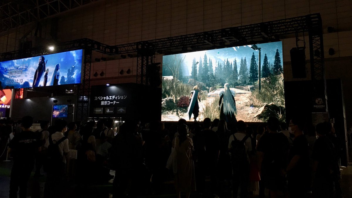 Genki TGS on Twitter "Final Fantasy VII Rebirth on the Square Enix