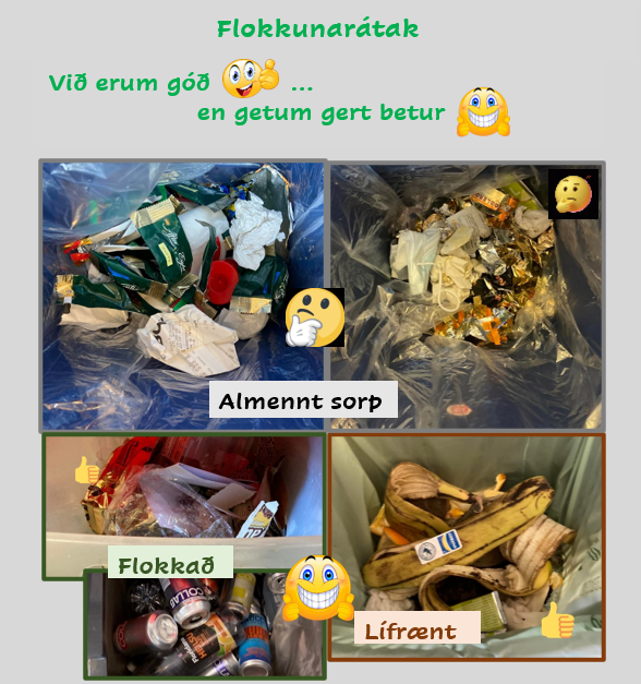 Í dag er dagur íslenskrar náttúru. Við stöndum okkur vel í flokkun en getum gert betur!

#umhverfisdagarva #vaskólinnokkar