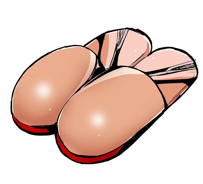 スリッパはこうだったな... 