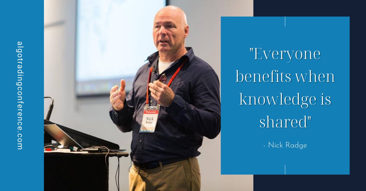 TradeViewPty's tweet image. Gain Knowledge from Nick Radge who will share with you the techniques and knowledge he has used to create long-term success in the financial markets.

Register now: tradeview.com.au/algotradingcon…

#2022AlgoTradingConference #AlgoConference