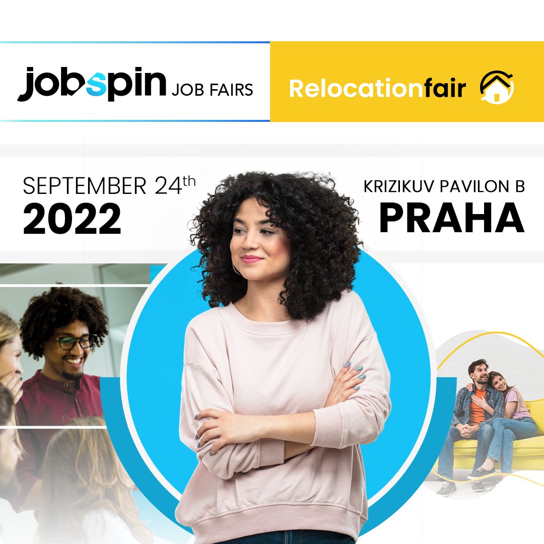 Take this chance and meet dozens of Prague's international employers 🌎 and service providers in 1 day
📅Mark the date: September 24, 2022 in Prague! Free entry
Find more info &amp; get your free ticket now 🎟️ at jobspin.cz/jobspin-cz-job…  
<a href="/Jobspin_cz/">Jobspin</a> 
#workabroad #studyabroad