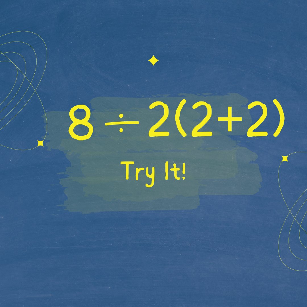 Mathodology's tweet photo. The Math Equation the Stump the Internet! @nytimes Can You Solve It? Try it with your students! #mathodology #thinkmathematics #iteachmath #MTBos https://t.co/FxZk8J2OIq