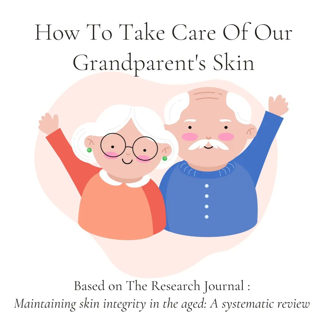 prettysure_ofcl's tweet photo. Do you introduce your grandparents to a skincare routine??? The common skin concern among the elderly is dry skin causing discomfort, especially in diabetic patients. This research discusses potential regimens to help alleviate skin concerns. https://t.co/o0O51bNWhj