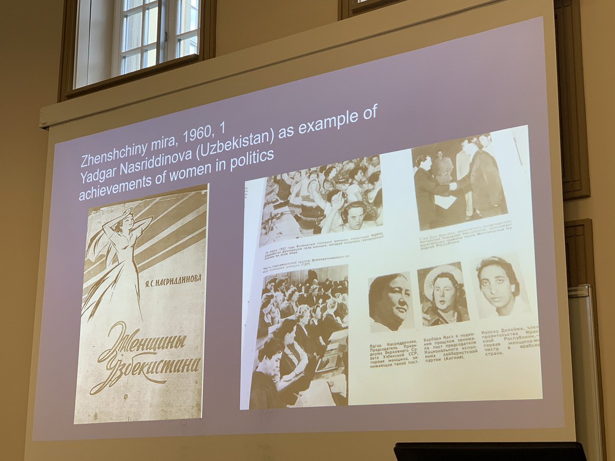 ZGinelli's tweet photo. #CEE22 conference by @regstud &amp; @Campus_EEGA in #Leipzig, Yulia Gradskova, “Solidarity with Women from ‘Developing Countries’ and Central Asian Women” #easterneurope #centralasia #women #feminism #development #race https://t.co/5ncNJEVKEM