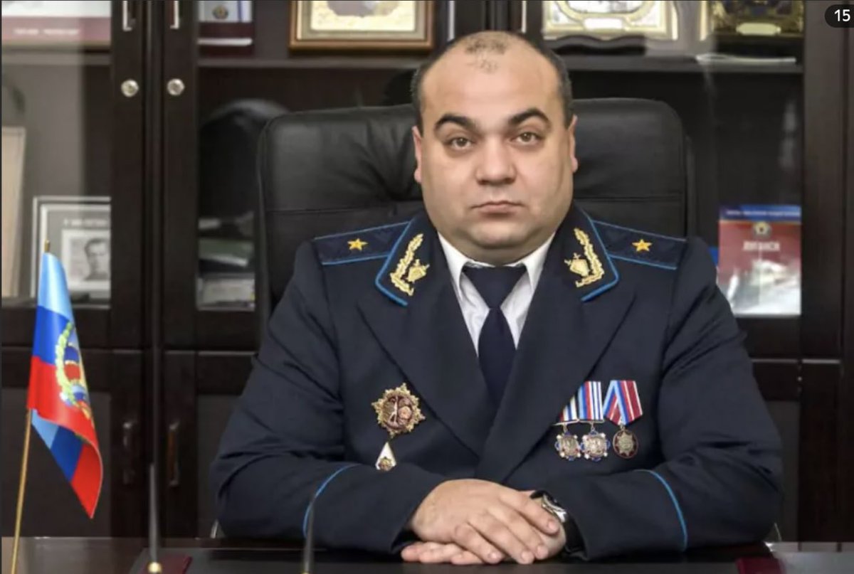 nexta_tv's tweet photo. ⚡️⚡️⚡️ As a result of an explosion in the prosecutor's office building in #Luhansk, the "Prosecutor General of the #LPR" Sergey Gorenko was killed, #Russian state media reported. https://t.co/xmkm5gHa2c