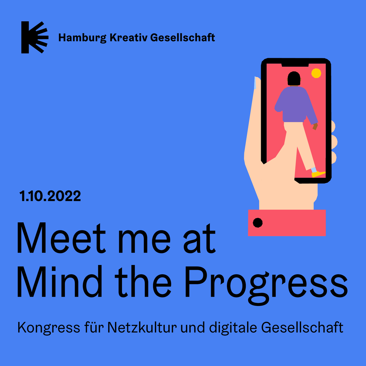 Wo bitte geht's zur nächsten Gesellschaft? 👀 Ich freue mich sehr, einige Gedanken beisteuern zu dürfen: am 1.10.2022 beim "Mind the Progress"-Kongress in Hamburg!✌️🤖 bit.ly/3RmzUoU #mtphh <a href="/HamburgKreativ/">Hamburg Kreativ Gesellschaft</a>
