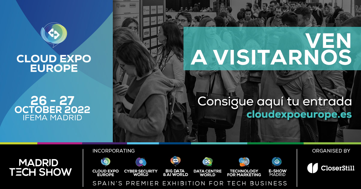 NabiaxDC's tweet photo. Los días 26 y 27 de octubre estaremos en @CloudExpoEurope en el stand A50. Os animamos a venir a visitarlo y a conocer todo sobre nuestros servicios de #colocation.

Además, contaremos con una interesante ponencia por parte de nuestro CCO, Eduardo Gomez Leal.

¡Os esperamos! https://t.co/JRgtmHGJ3r