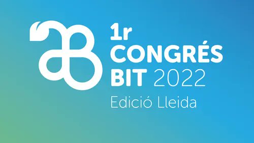 ▶️ 1r Congrés BIT sobre Bioeconomia, Innovació i Tecnologia de Catalunya

📅 29 de setembre de 2022
📌 Lleida
🕐 12.00h.

🧵 Segueix