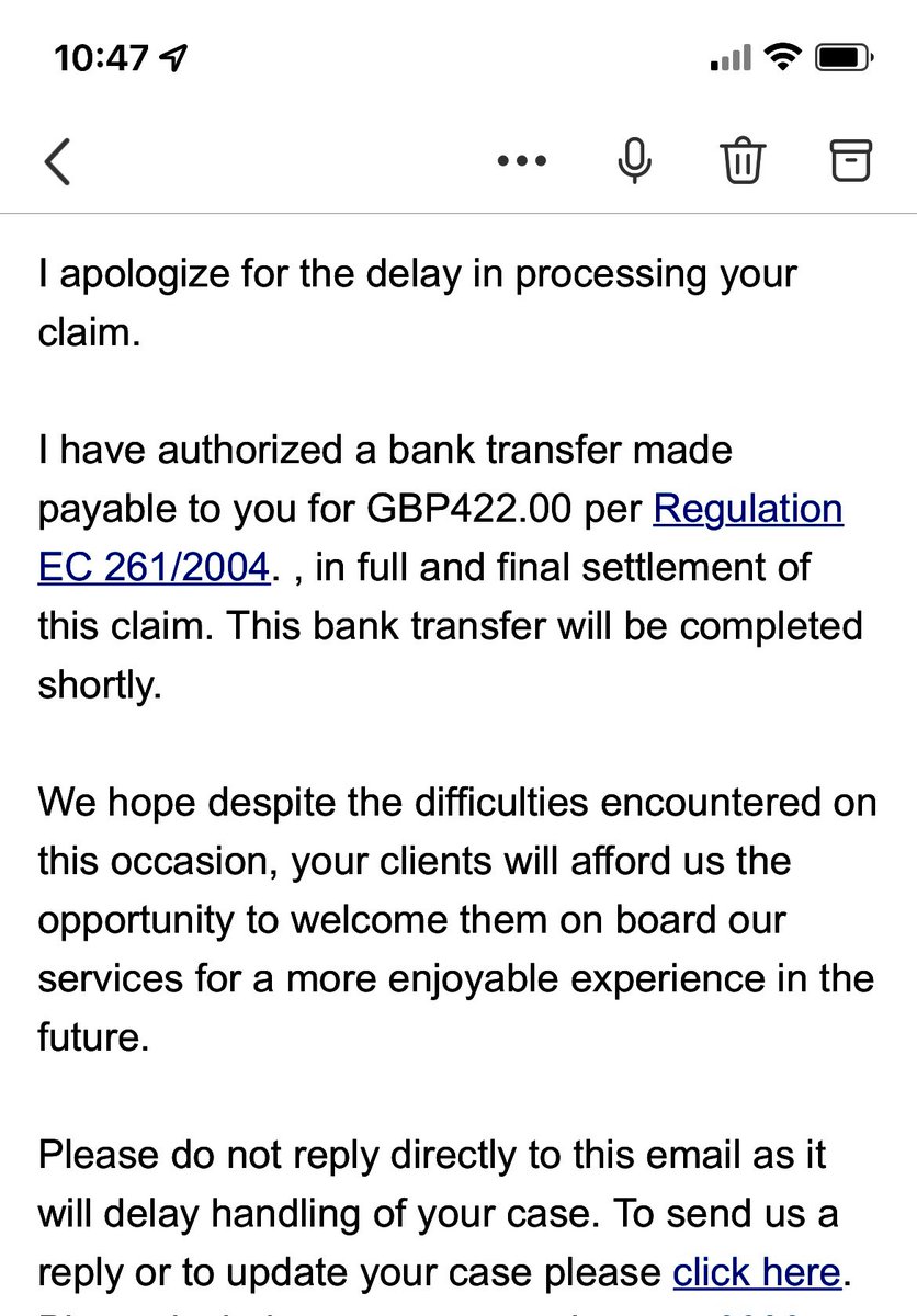 Horsfall7Sarah's tweet photo. @AerLingus Your customer service is shocking and tone of your responses externally condescending, please see the email sent, where it states you have authorised the refund, as previously stated we received the same email on the 31st March, forgive me for wanting you to confirm a date! https://t.co/gUqfTnu3SQ