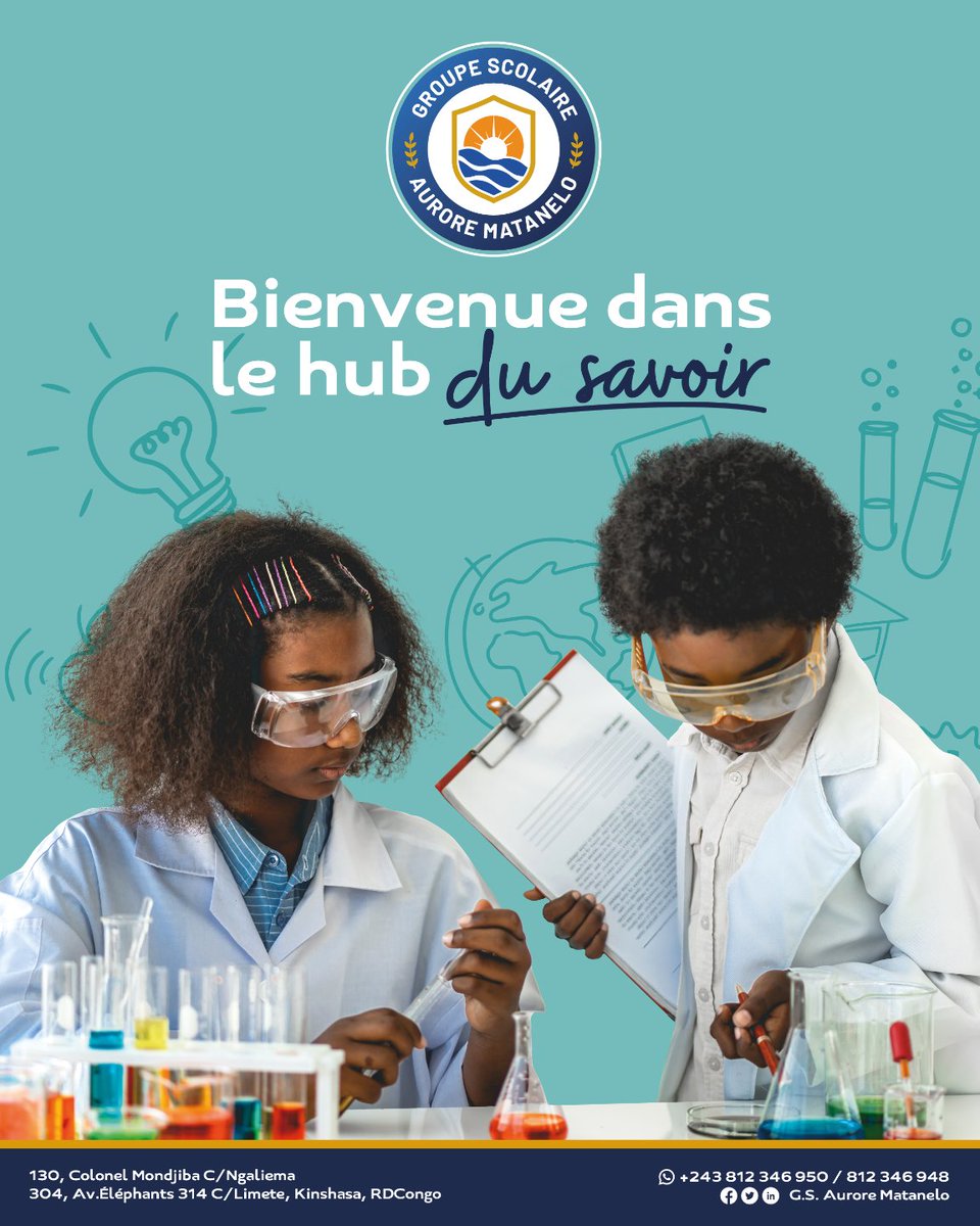 aurorematanelo's tweet photo. 45 ans d'excellence dans l’instruction de de vos enfants… Merci pour votre confiance... excellente année scolaire 2022-2023. 
- Plus d’infos : https://t.co/nhuhWYy7BV 
#GSAurore | #AuroreMatanelo | #Education | #AnnéeScolaire #RentréeScolaire | https://t.co/YpRCC1kyKI