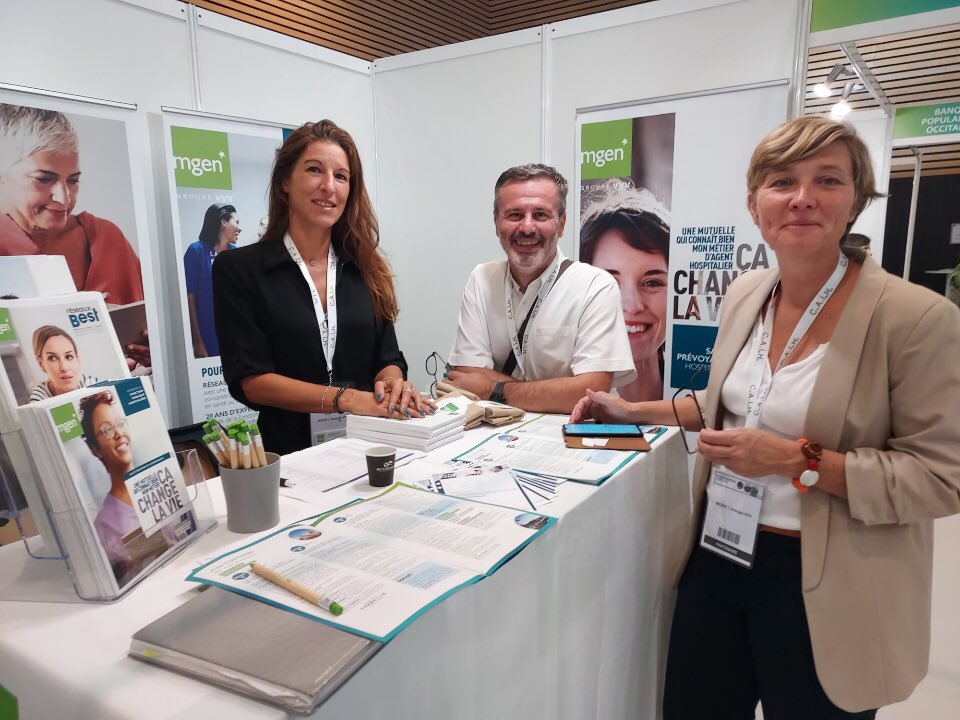 14e congrès Inter Régional Occitanie-Nouvelle-Aquitaine de <a href="/laFHF/">FHF</a> à Rodez #congresfhfsudouest. @groupe_mgen mobilisé auprès des acteurs des établissements publics hospitaliers pour deux journées d’échanges sur la stratégie publique de santé au service du territoire et du citoyen