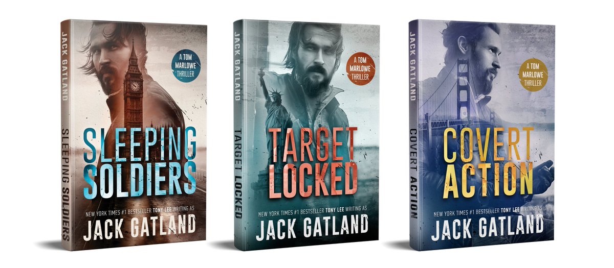 Oho! I just received the cover design from #l1graphics for my third <a href="/hoodedmanmedia/">Hooded Man Media</a> Tom Marlowe novel, COVERT ACTION, out mid-2023! Book 2, TARGET LOCKED is out in January 2023 and book 1, SLEEPING SOLDIERS came out last month :)

mybook.to/sleepingsoldie…