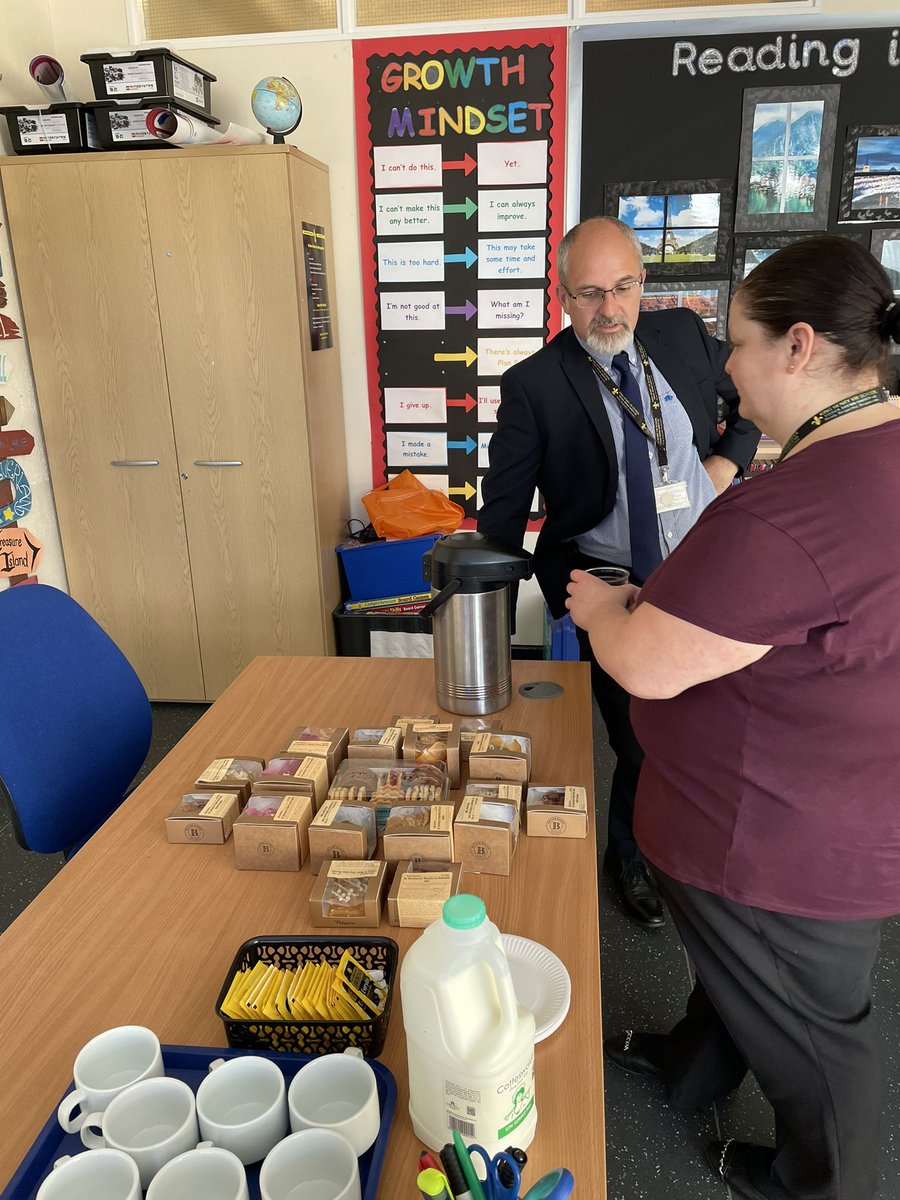 HenryWellbeing's tweet photo. A huge thank you to our superhero TAs on National Teaching Assistant Day. Deputy Headteacher, Mr Williams provided some treats at break time as a small token of appreciation. Thank you all! https://t.co/qsolWit1yW