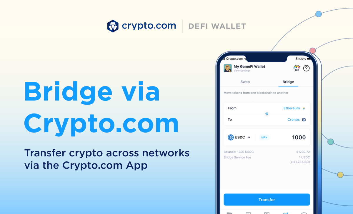 🆕 Check out Bridge (via https://t.co/vCNztABJoG) in the  https://t.co/vCNztABJoG DeFi Wallet 🚀 Transfer crypto across networks via  the https://t.co/vCNztABJoG App ⛓️ 5+ blockchains supported 💰 Access 10+  tokens: $ETH, $USDC, $DOT, and