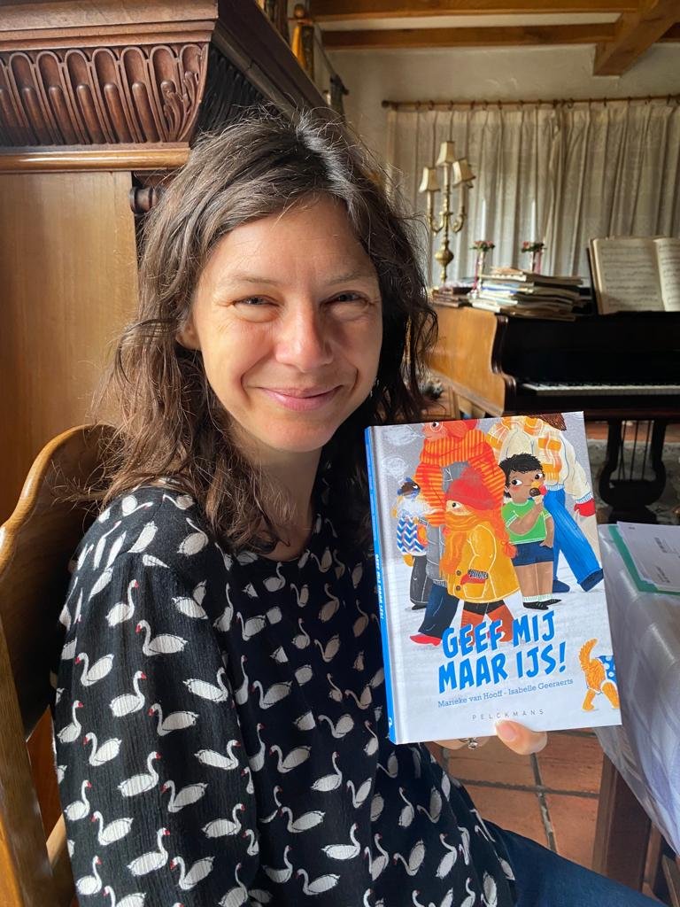HooffPlanet's tweet photo. My 23rd book! About Flint,  who used to live on the North Pole, but his house melted and you can't live in a puddle. Climate change for kids, with a bit of fun. #proudauthor https://t.co/9tQASVcus3
