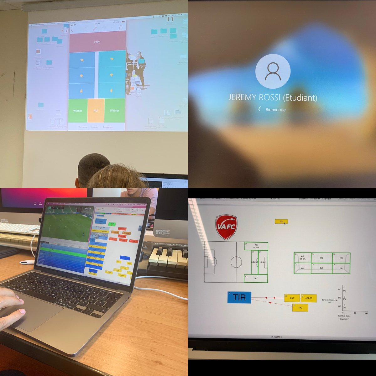 JrossiUJM's tweet photo. Learn continuously!! 👨🎓
Very happy with this first week of training at @univrouen - DU #AVSP
⚽️📹💻
@dartfish @HudlAnalysis https://t.co/TKoVnsjhr5