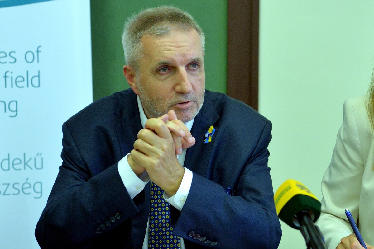EESC_TEN's tweet photo. "We are thankful to @DEgyetem for accompany us on the way towards the improvement of the legal and #financialframework for co-creation, as demonstrated by the results of the conference at the University on 15-16 September 2022."
Krzysztof Balon, President of the EESC PG-SGI https://t.co/xjkMuitTEX