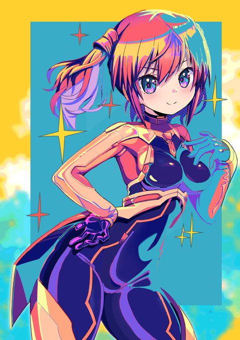 #アリスギアお絵かき
壱度さん(@ichido_lamb0141 )に前に描いたドクソン塗ってもらったっす!おしゃれさんっす! 