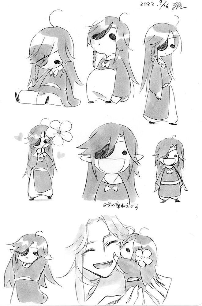 デフォルメの新規開拓と某妖精さんパロのほわちょん。
#天官賜福 #TGCF  #HeavenOfficialsBlessing  #花怜 #花憐 #천관사복 