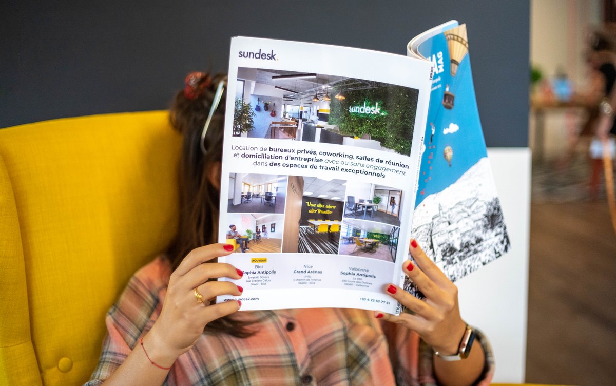 ✍️ L'article de la #rentrée

Découvrez un #article inédit sur #Sundesk dans le magazine Sophia Mag !

Nous vous dévoilons l'univers Sundesk et les futurs projets des centres d'affaires 😁

Alors, vous l'avez lu ? 🧐

#sundesk #sophiamag #sophiaantipolis #magazine #article