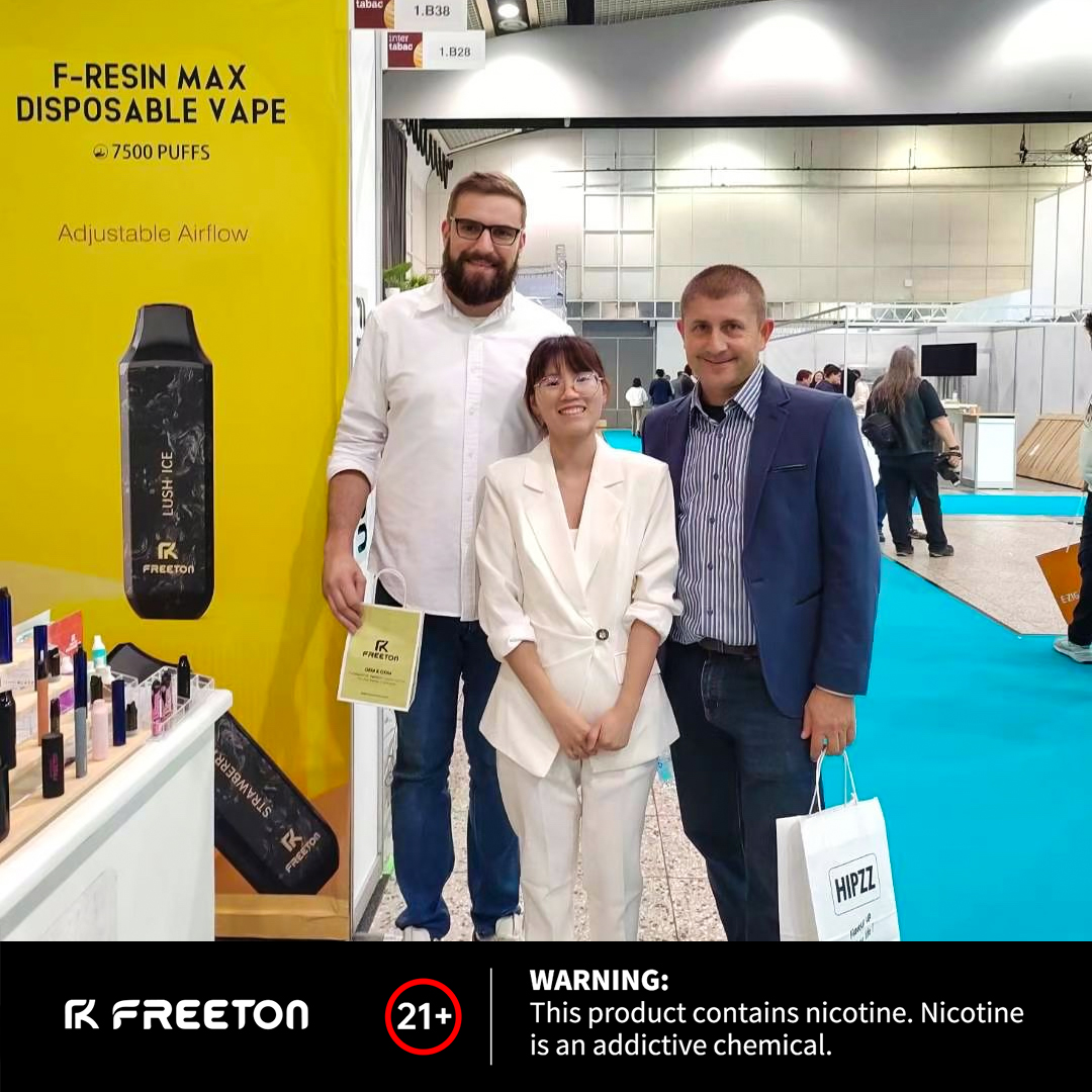Freetonofficial's tweet photo. FREETON IN GERMANY🇩🇪!!!
WITH OUR 🆕🔝🔝🔝VAPES!!!
Join us in ❣️Booth 1.B38🥰

https://t.co/C4l4zdy0us
Warning: This product contains nicotine. Nicotine is an addictive chemical.
#Newvape #freeton #intertabac2022 #vape #vapelife #vapeon #vapenation #vapecommunity #disposablepod https://t.co/o2fQIk6lbE