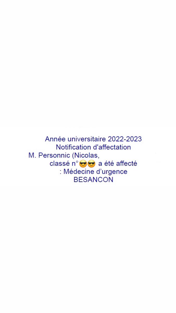 RaptorJez's tweet photo. C'est officiel, futur urgentiste!
#ChooseDESMU https://t.co/uNFgY1a9Xg