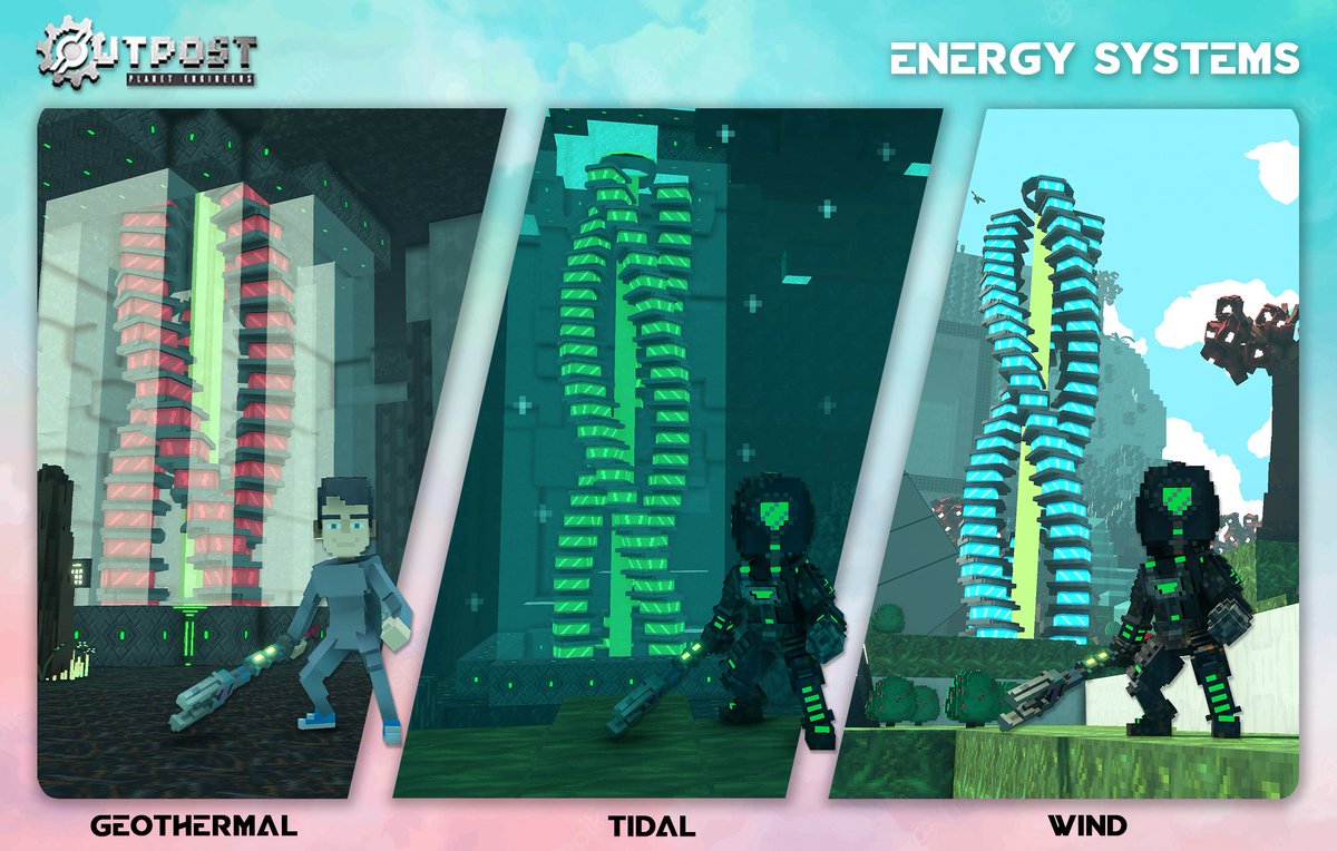 the_vech's tweet photo. "Look deep into nature and then you will understand everything better - Albert Einstein"
Explore the Tiered Energy Extraction Systems of the #Outpost
Coming soon to @TheSandboxGame
#Metaverse #P2EGame #vech #nft #TheSandbox #renewables https://t.co/aeG4YQ7Ffr