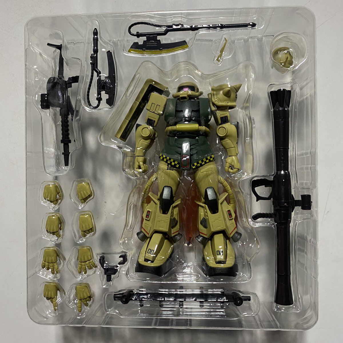 ImaizumTakaYUKI's tweet photo. ROBOT魂 <SIDE MS> MS-06R-1 高機動型ザク初期型 ver. A.N.I.M.E.
#ROBOT魂
#高機動型ザク初期型
#高機動型ザク
#ザク
#MS06R1
#プレバン限定 https://t.co/PWOpKgSeft