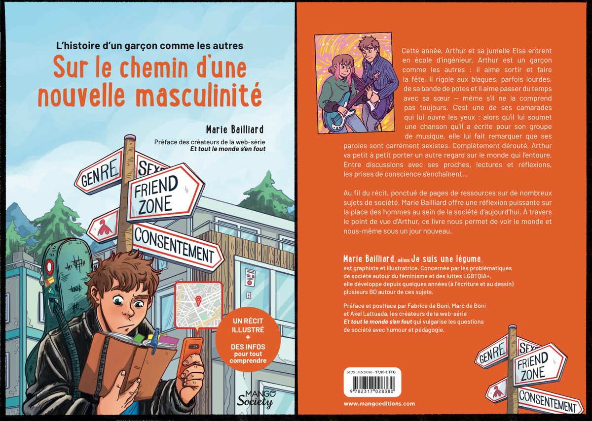 Jesuisunelegume's tweet image. TADAAA ! C’est le grand jour !
👉Trouvable en espaces culturels (Fnac, Cultura, espace Leclerc…) et en librairies indés ! Si elles ne l’ont pas, elles peuvent le commander sur demande :) (faites les vivre, allez là bas ❤️)
👉Premier tirage : 5 000 exemplaires.
Bonne lecture !