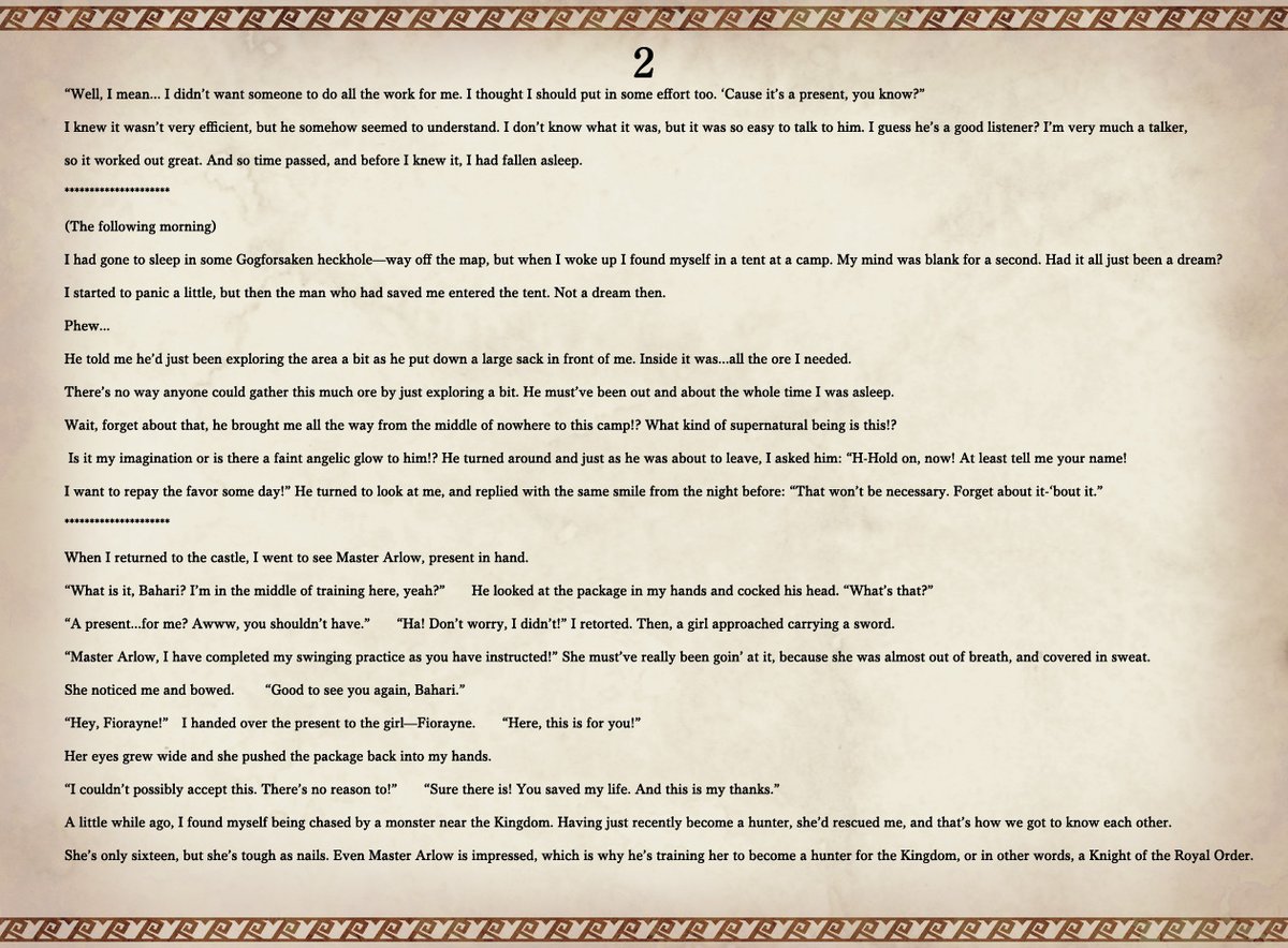 monsterhunter's tweet photo. 📖 #Sunbreak Stories - Vol.3 My Savior 📖

A young Bahari risks life and limb in his quest to obtain a gift for someone important, when he is suddenly saved by a mysterious man... https://t.co/ao8obzdBCZ