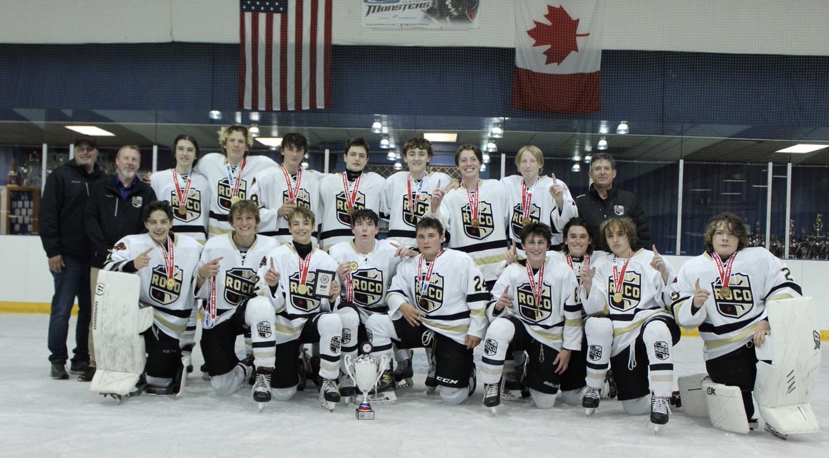 Rock n Roll Cup Champions!
Congratulations to coach Fennessey and the ROCO 16U AA team on winning the Rock n Roll Cup last weekend in Cleveland, OH. The team finished 4-0-1 and beat Amherst Knights 2-0 in the championship game. 
#rollroco