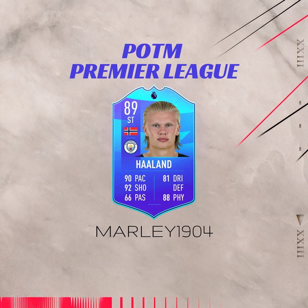 Marley1904's tweet photo. 🚨 Premier League POTM: Erling Haaland ✅
Vamos ter este craque logo no início do FIFA 23 🔥 Vais fazer?
Ninguém estava à espera 😱😂
#FUT | #FIFA23 | #fifabrasil https://t.co/9d9aMKnxCe
