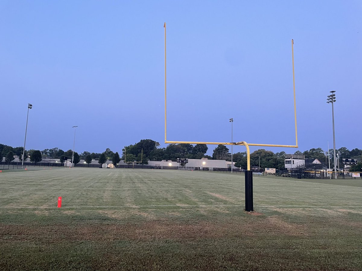Happy Friday @CBPSNews Field is ready for Friday Night Light’s…are you??? Remember the No Bag Policy and I’ll see you here at kickoff #DrifterPride