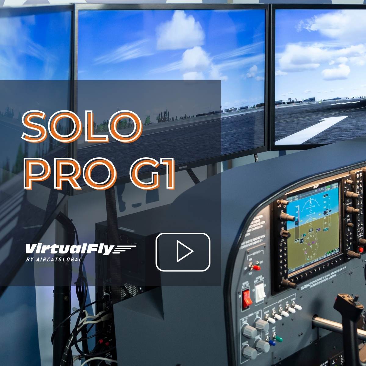 FAA Approved Flight Sim - Solo Pro A