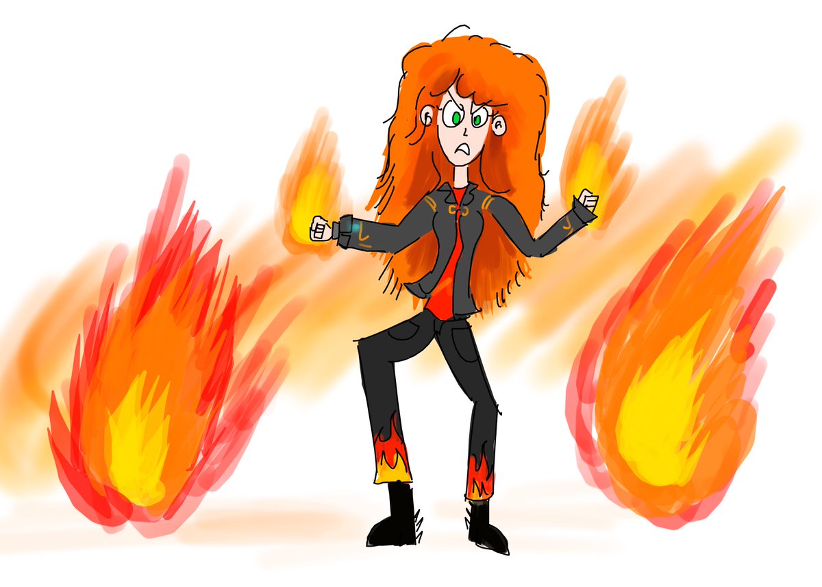LoshadSpaceport's tweet photo. #digitalart #originalcharacter #firemutant #writingcommunity #arttwt
Oh no. Did someone make Aljona mad as hell?
She is the sort that will unleash the flames of hell, upon even the pettiest offender. https://t.co/fnYHzoF83J
