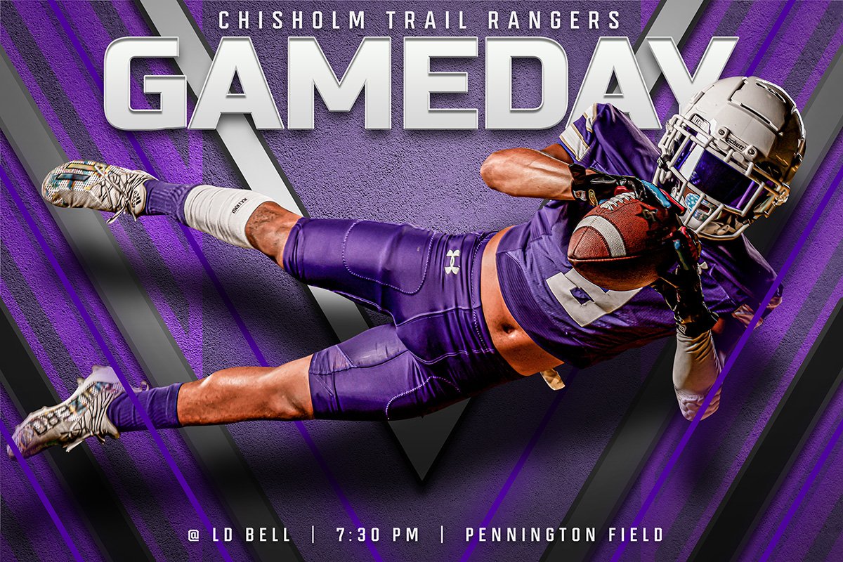 emsisdathletics's tweet photo. Rangers you know what day it is! DISTRICT #GameDay!
@CTHS_Football vs L.D. Bell
Friday, September 16 
7:30 p.m. at Pennington Field 
#txhsfb #www

Tickets: https://t.co/HG1hg3XsxR
Pennington field's bag policy: No backpacks or oversized bags, only small clutches/clear bags. https://t.co/4gArk4Z5At
